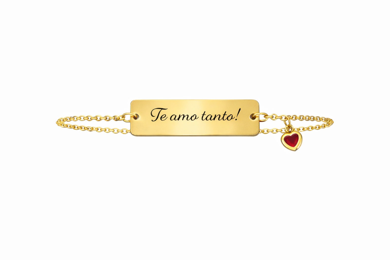 Pulseira Olhar Personalisado- Banhado a Ouro - Imagem 2